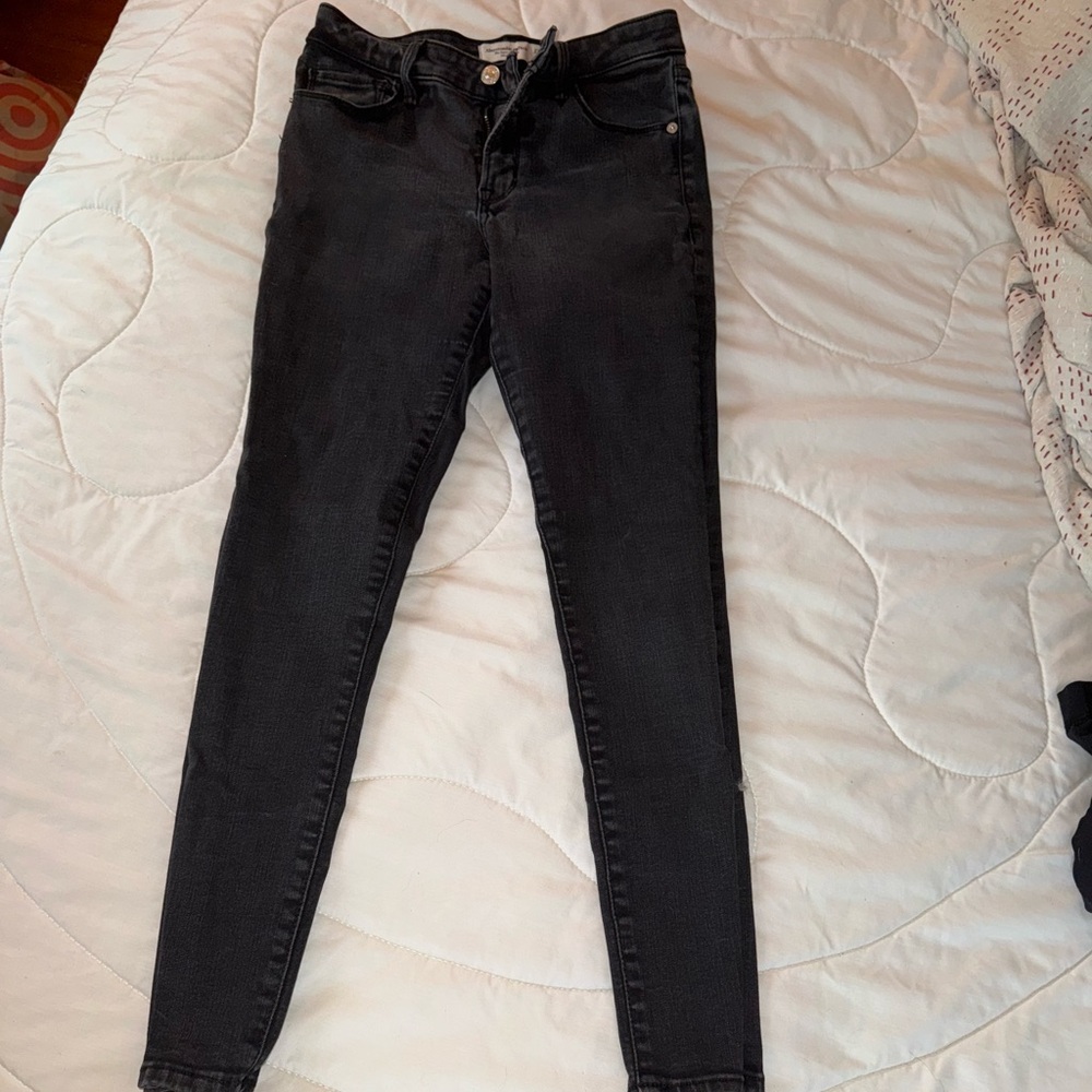 Abercrombie & Fitch Black Skinny Jeans Stretchy Denim